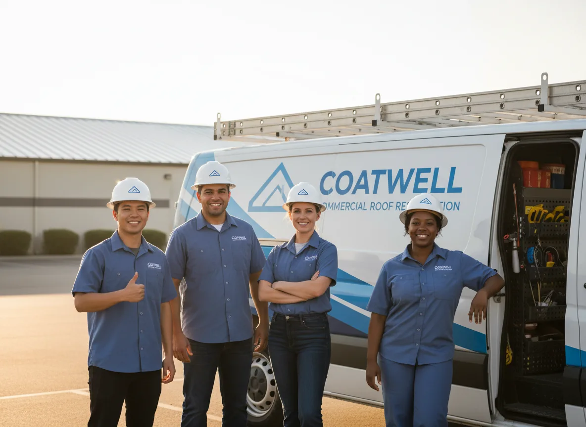 Commercial roof coating company in Brooks, MN